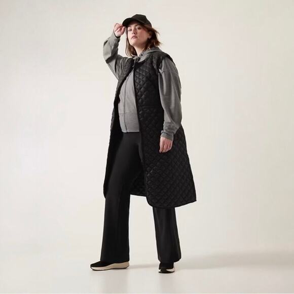 Athleta Balance Full Zip Up Hoodie Sweatshirt Women’s 1X Gray Athleisure Workout - Picture 4 of 11